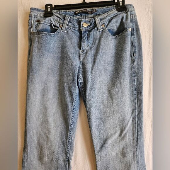 Levi's Jeans Women’s 11/30 (31x31) Demi Curve Low-Rise Bootcut Skinny Blue GUC - Picture 3 of 9